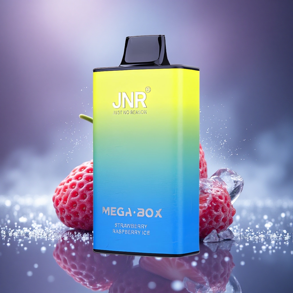 JNR Mega Box 25000 Glace Fraise Framboise Dual Mesh 850mAh Type-C