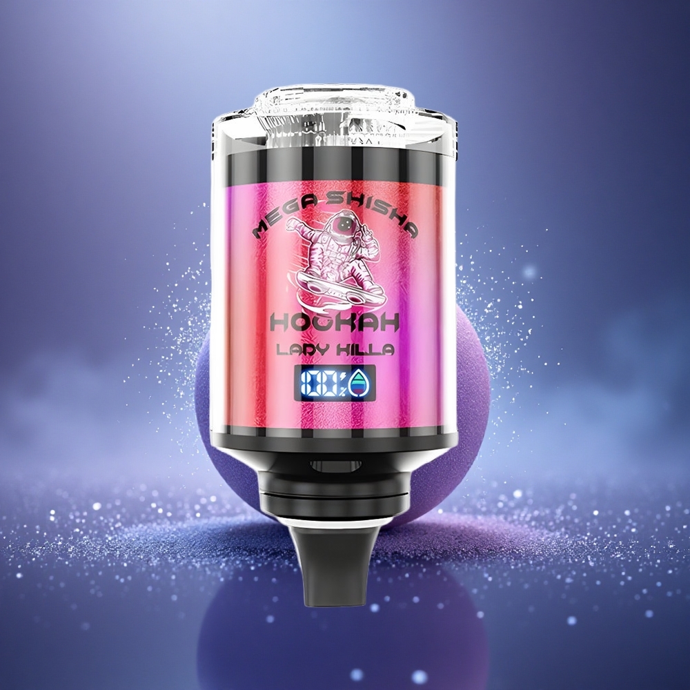 JNR Mega Shisha Hookah 100K Dame Tueuse Écran Intelligent 2200mAh