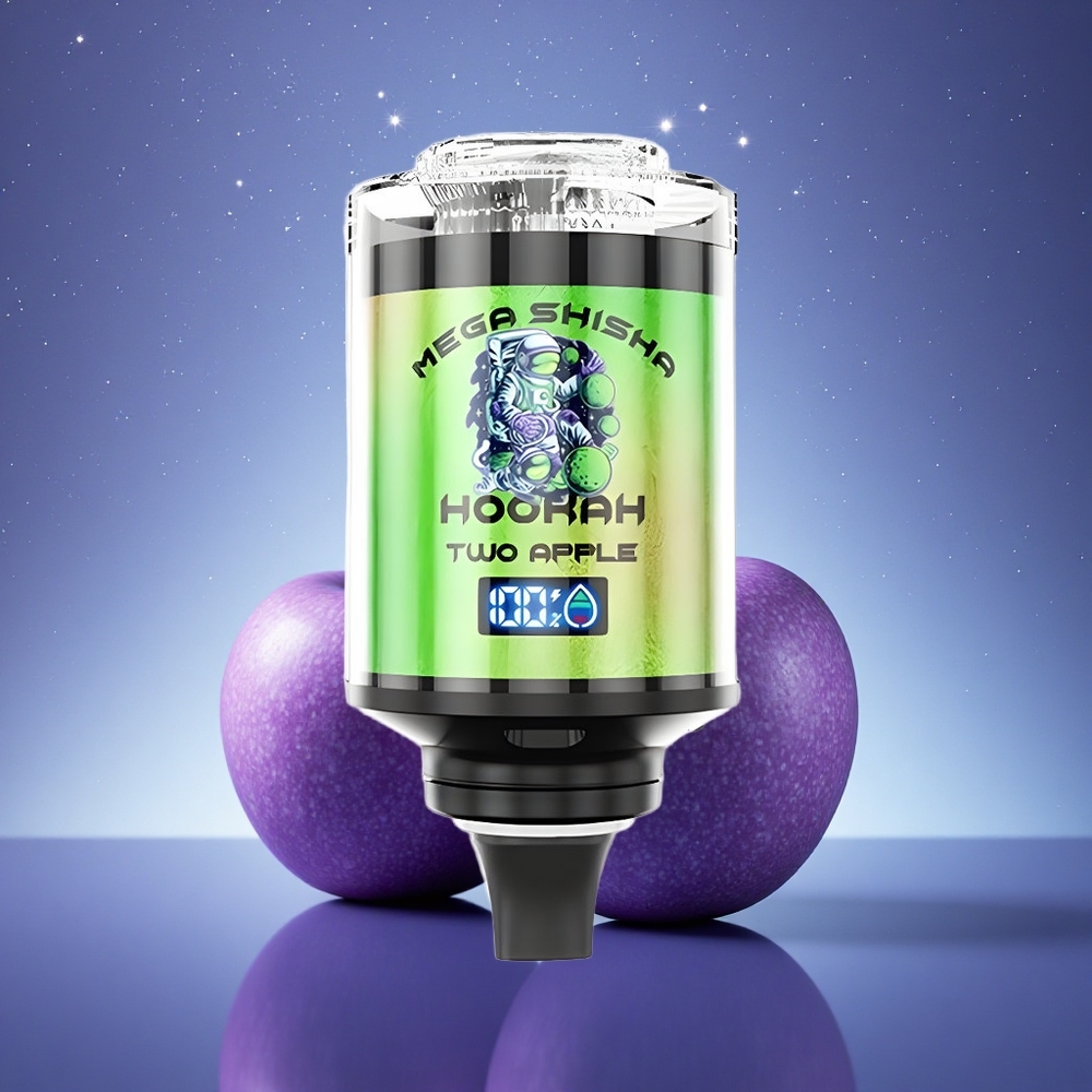 JNR Mega Shisha Hookah 100K Deux Pommes Lumière Interactive Écran Intelligent