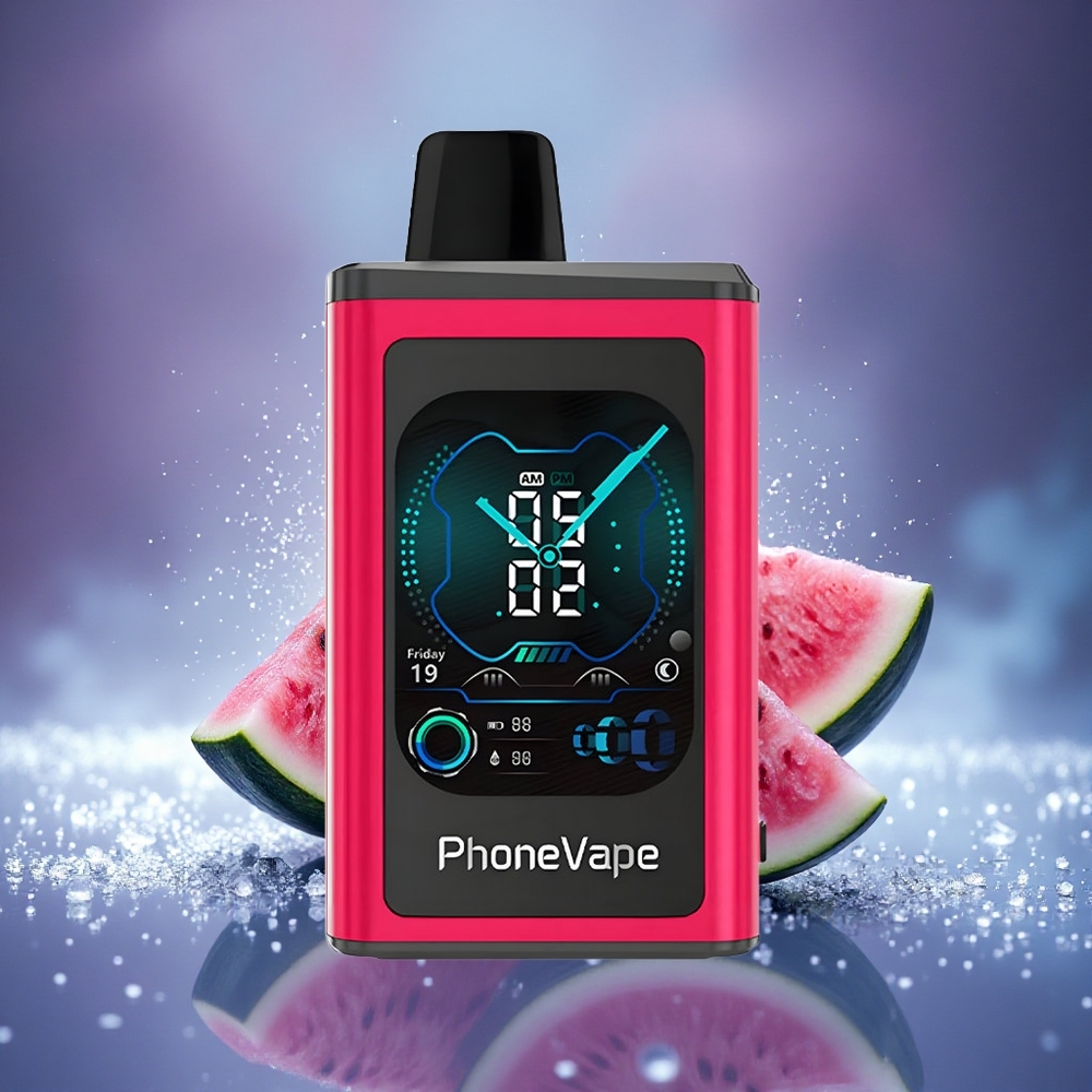 JNR PhoneVape 30000 Glace Pastèque Turbo Écran Complet