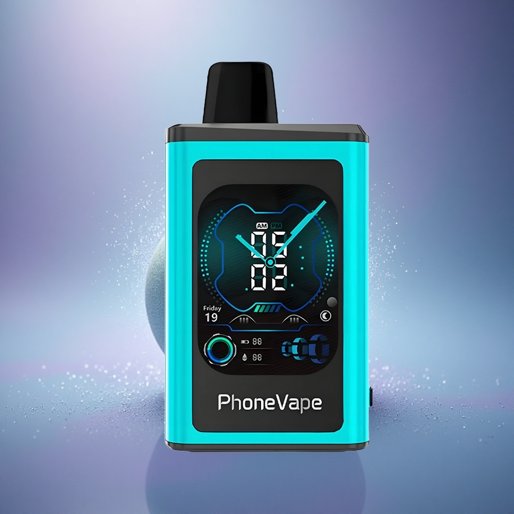JNR PhoneVape 30000 Menthe Miami Turbo Écran Complet