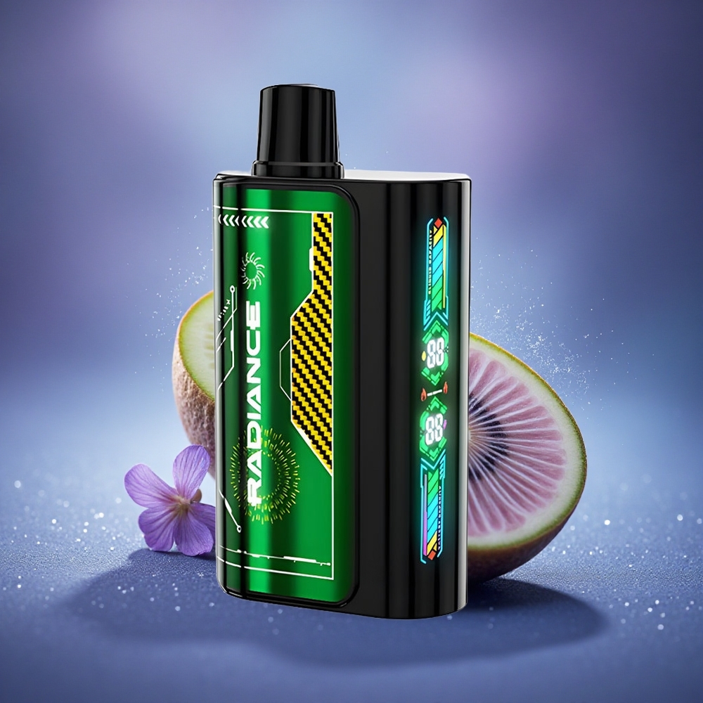JNR Radiance 31000 Fruit de la Passion Kiwi Double Mesh Écran Animé