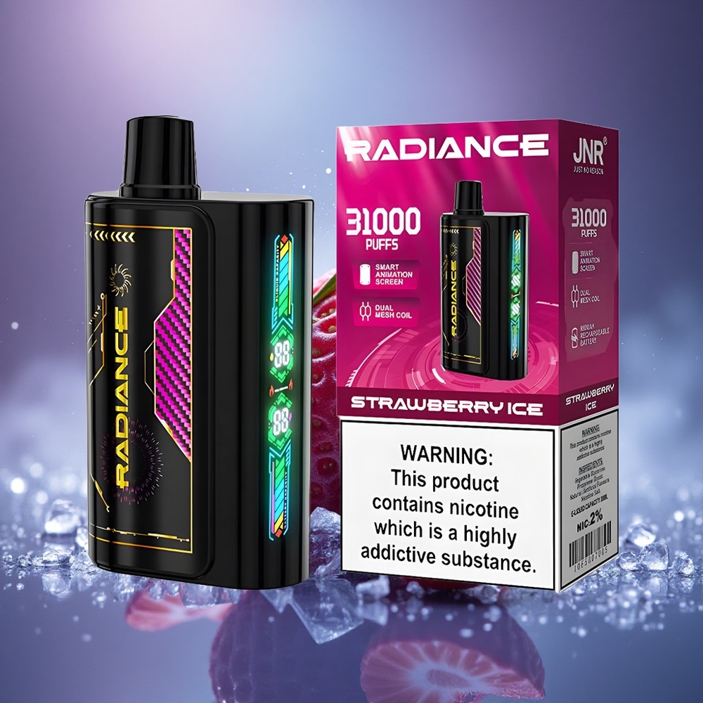 JNR Radiance 31000 Glace à la Fraise Écran Animé Double Bobine