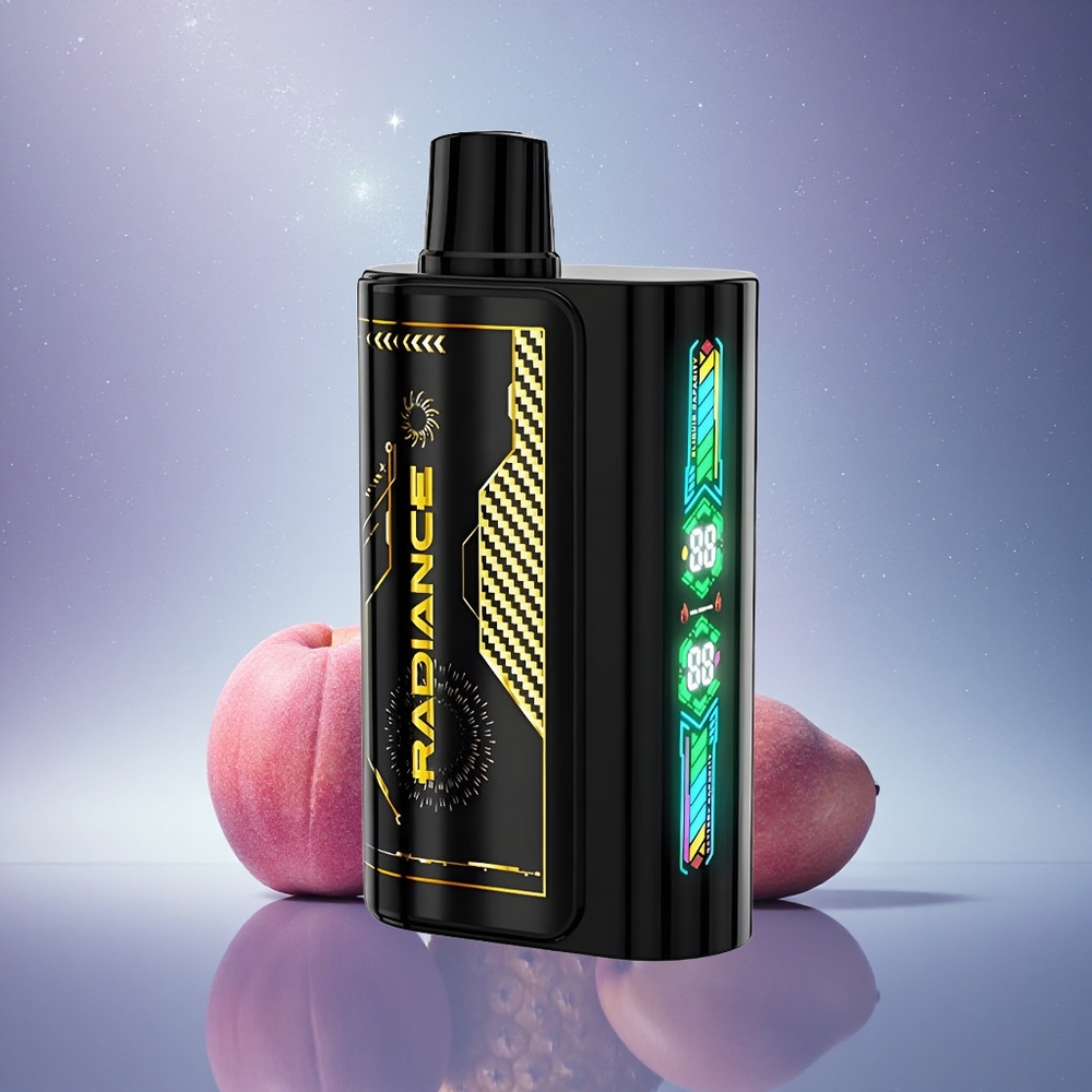 JNR Radiance 31000 Pêche Mangue Ananas Écran Animé Intelligent Double Bobine Maille