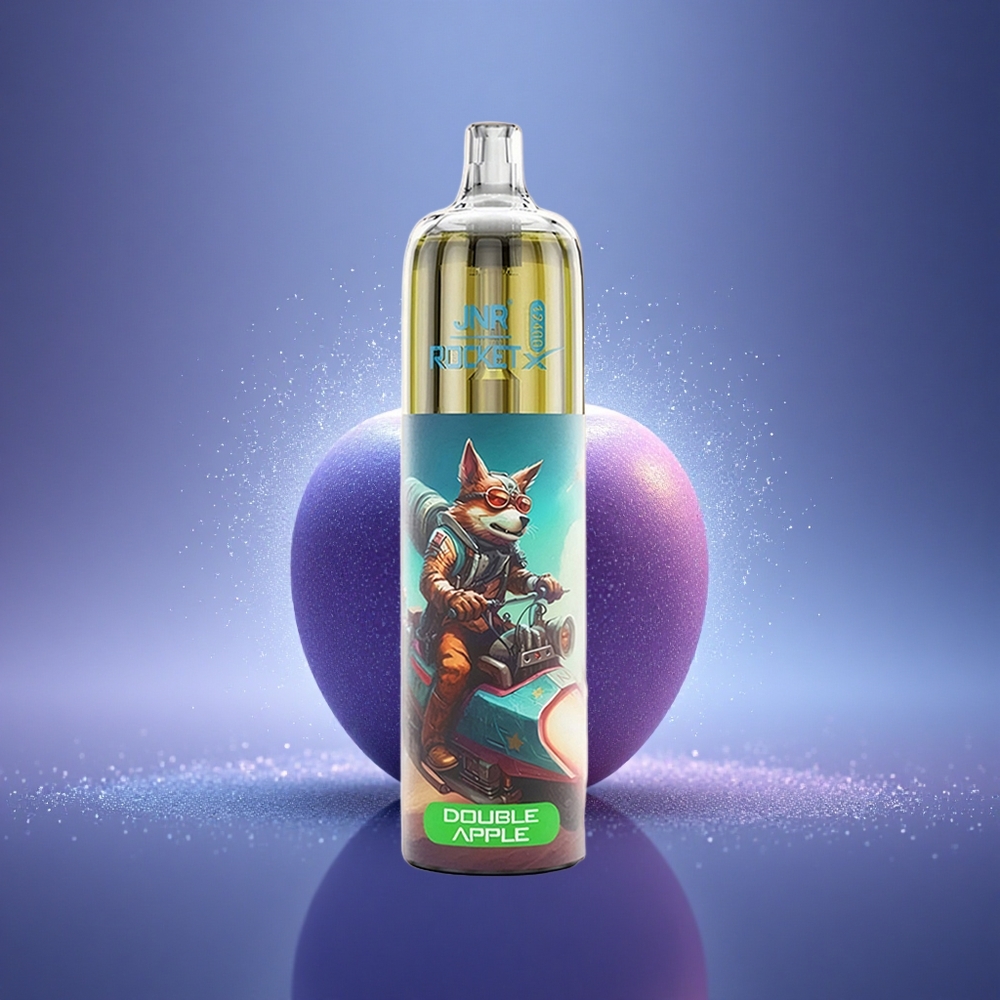 JNR Rocket-X 12400 Double Pomme Airflow Réglable RGB 1.2ohm Mesh