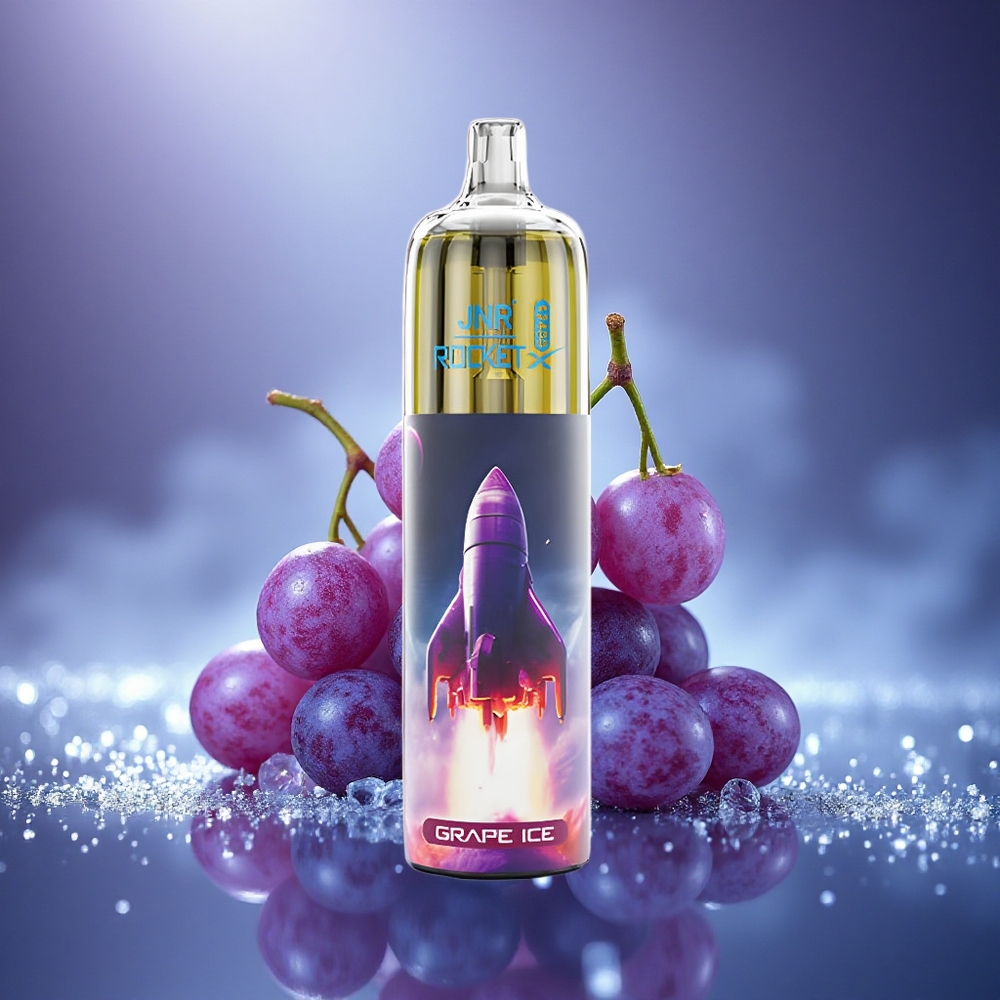 JNR Rocket-X 12400 Glace de Raisin avec Airflow Réglable et Lumières RGB