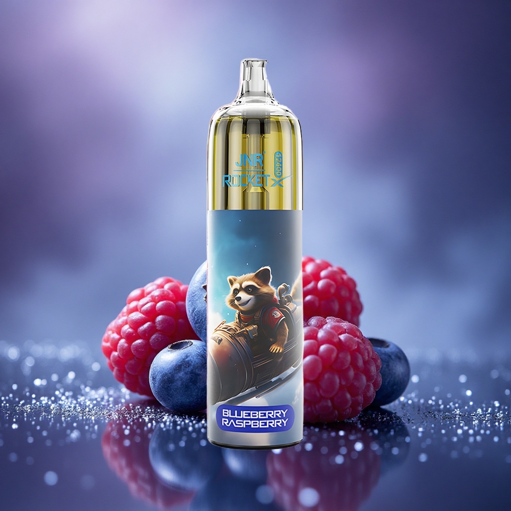JNR Rocket-X 12400 Myrtille Framboise à Airflow Réglable et Lumières RGB