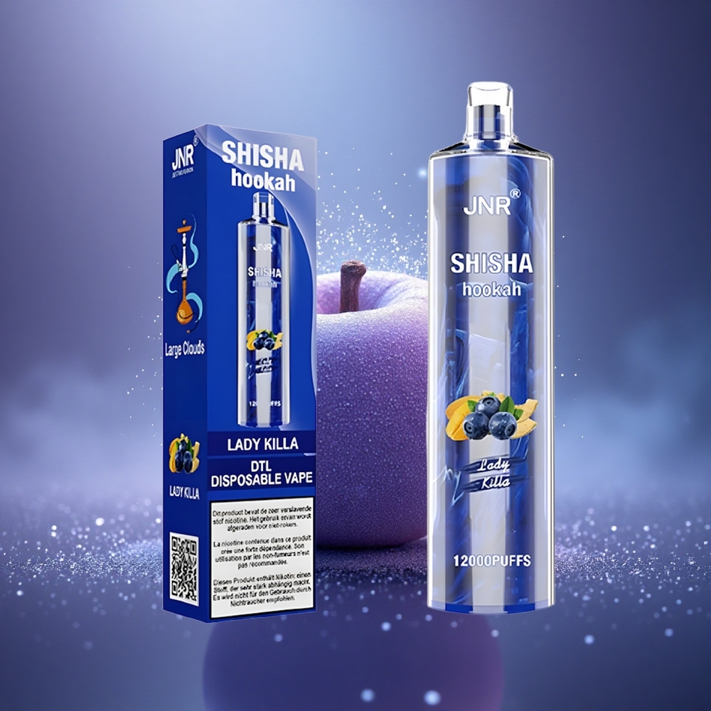 JNR Shisha Hookah 12000 Dame Tueuse 12000 Puffs 24ml 750mAh