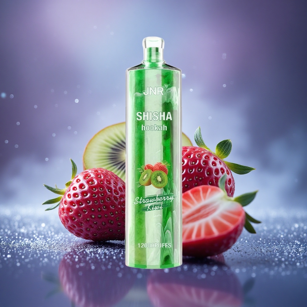 JNR Shisha Hookah 12000 Fraise Kiwi 750mAh Type-C