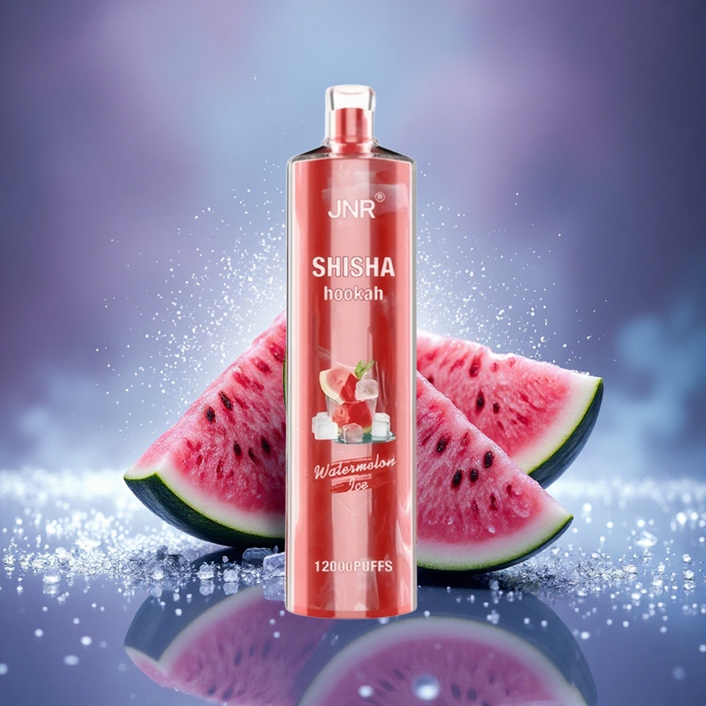 JNR Shisha Hookah 12000 Glace à la Pastèque 24ml 750mAh