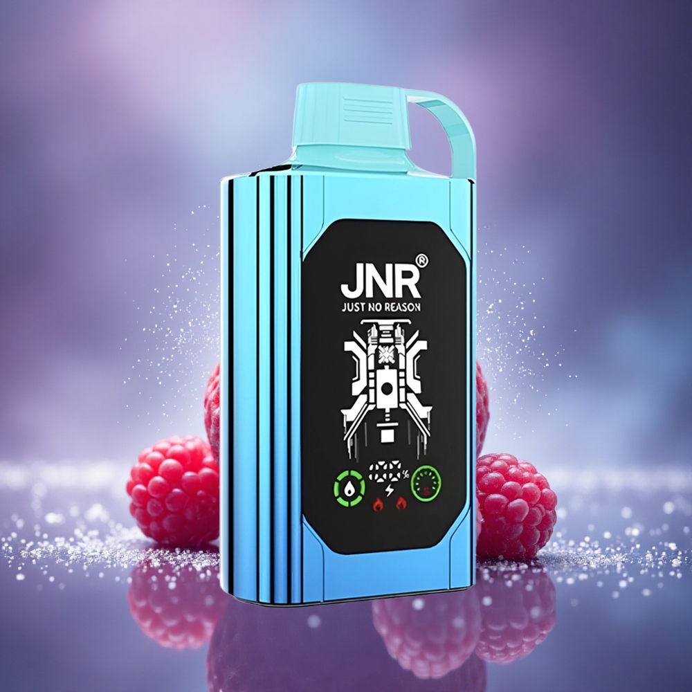 JNR Shisha Hookah Box 20500 Bonbon Fraise Framboise avec Batterie 1000mAh et Charge Rapide Type-C