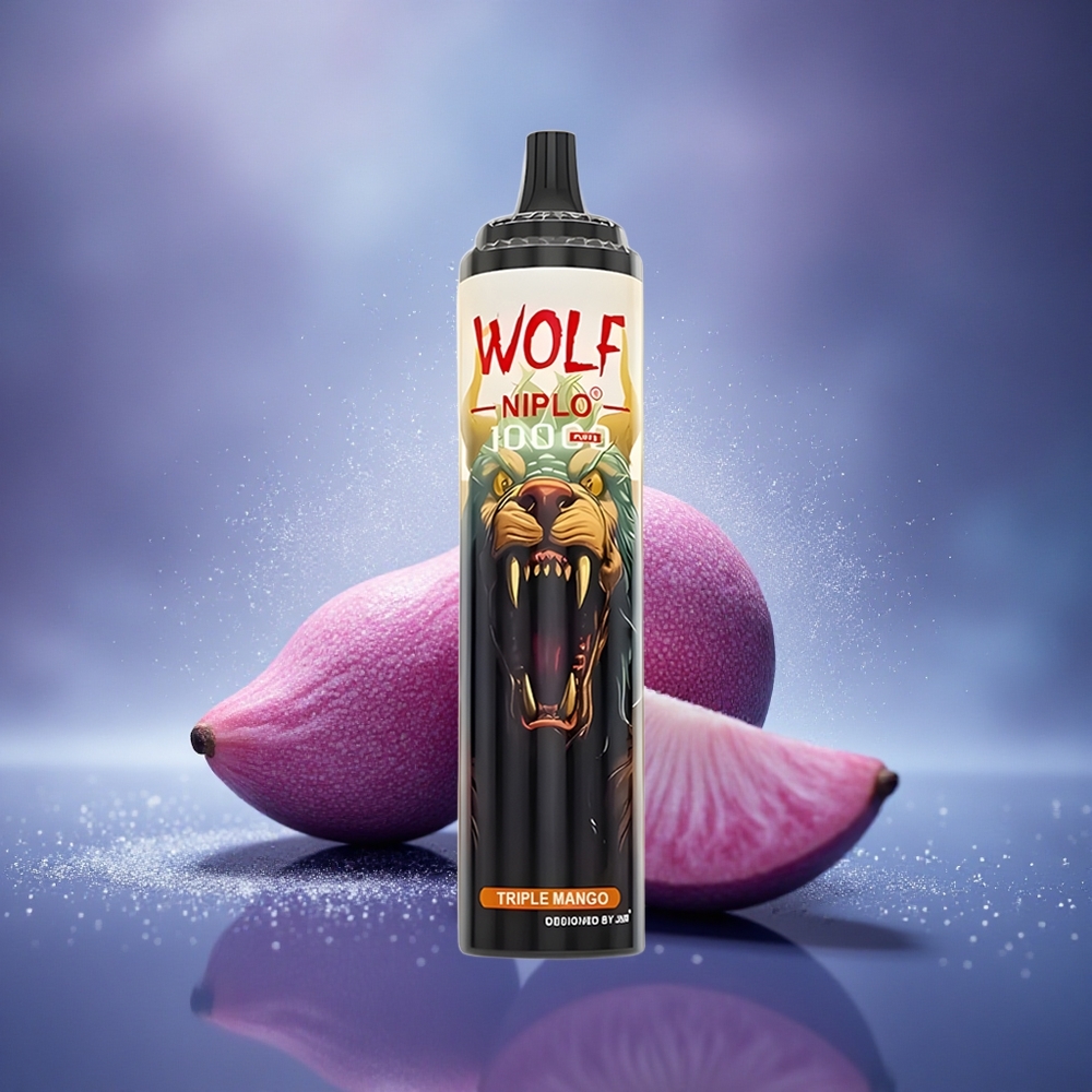 JNR Wolf Niplo 10000 Triple Mangue 20ml Type-C 1.0 Ohm